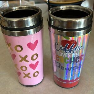 Like new! Two coffee, tea, coco, or soft drink mugs!